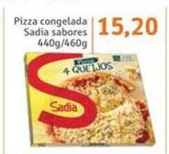 Sonda Pizza congelada sadia sabores oferta