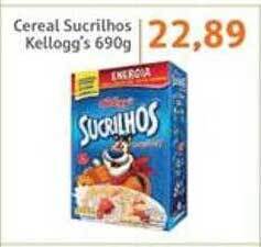 Sonda Cereal sucrilhos kellogg's oferta