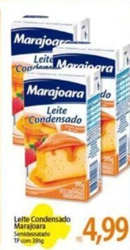 Atacadão Leite Condensado Marajoara 395g oferta