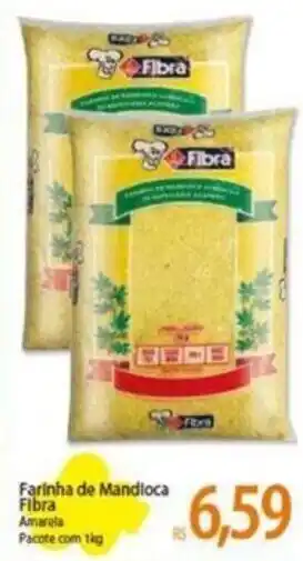 Atacadão Farinha de Mandioca Fibra 1kg oferta