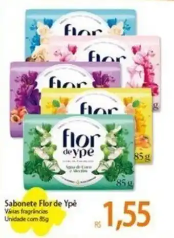 Atacadão Sabonete Flor de Ypê 85g oferta