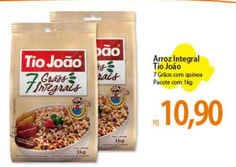 Atacadão Arroz Integral Tio João 1kg oferta