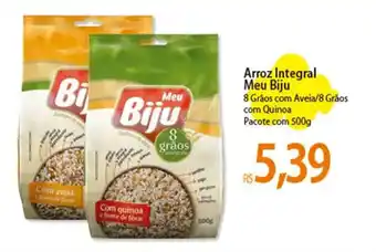 Atacadão Arroz Integral Meu Biju 500g oferta