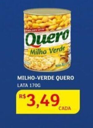 Milho verde Quero lata 170g