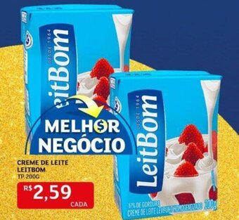 Assaí Atacadista Creme de Leite Leitbom 200g oferta