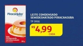 Assaí Atacadista Leite Condensado Semidesnatado Pirancanjuba TP 395g oferta
