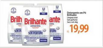 Atacadão Detergente Em Pó Brilhante 4kg oferta