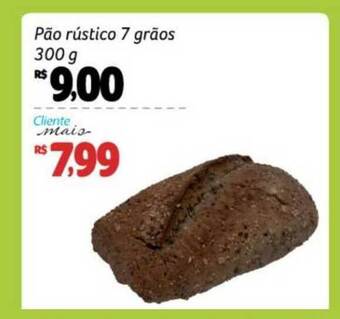Pão de Açúcar Pão Rústico 7 Grãos 300g oferta