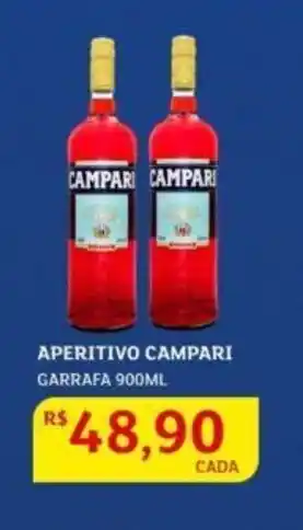 Assaí Atacadista Aperitivpo Campari 900ml oferta