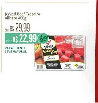 Jerked Beef Traseiro Vilheto 400g