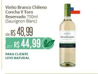Vinho Branco Chileno Concha Y Toro Reservado 750ml