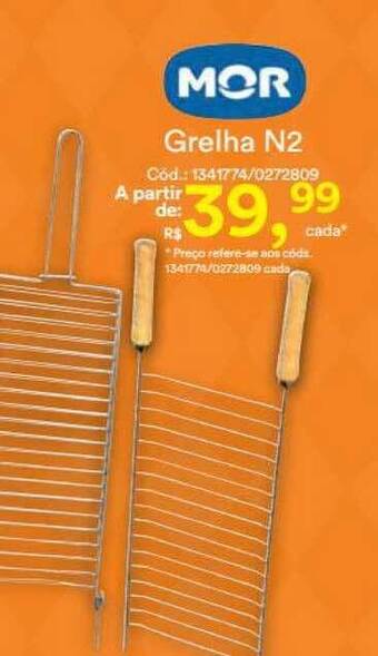 Casa e Vídeo Mor Grelha N2 oferta