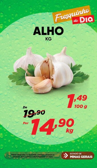 Dia Alho 1kg oferta