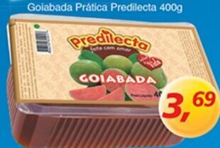 Supermercados Guanabara Goiabada Pratica Predilecta 400g oferta
