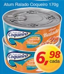 Supermercados Guanabara Atum Ralado Coqueiro 170g oferta
