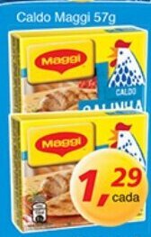 Supermercados Guanabara Caldo Maggi 57g oferta