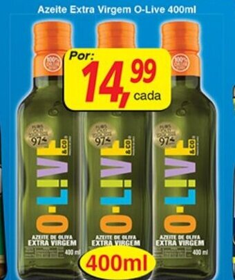Supermercados Guanabara Azeite Extra Virgem O-live 400ml oferta