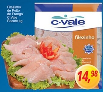 Supermercados Guanabara Filezinho de Peito de Frango C.Vale pacote 1kg oferta