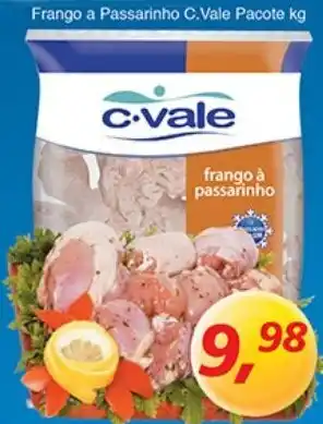 Supermercados Guanabara Frango a Passarinho C.Vale pacote 1kg oferta