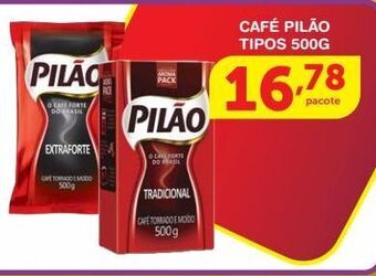 Roldão Café pilão tipos 500g oferta