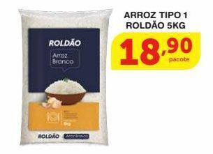 Roldão Arroz tipo 1 roldão 5kg oferta
