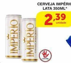 Roldão Cerveja império lata 350ml* oferta