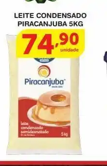 Roldão Leite condensado piracanjuba 5kg oferta