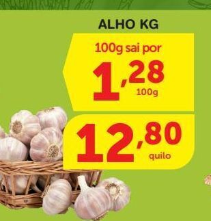 Roldão Alho kg oferta