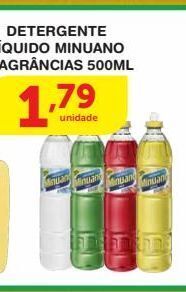 Roldão Detergente líquido minuano fragrâncias 500ml oferta