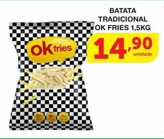 Batata tradicional ok fries 1,5kg