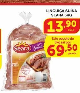 Roldão Linguiça suína seara 5kg oferta