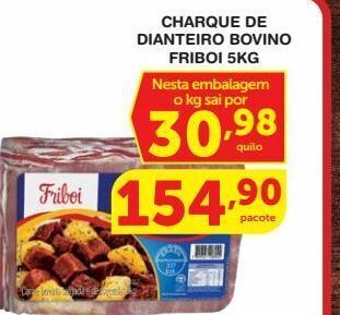 Roldão Charque de dianteiro bovino friboi 5kg oferta