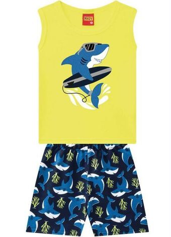 Posthaus Kyly - conjunto infantil masculino amarelo oferta