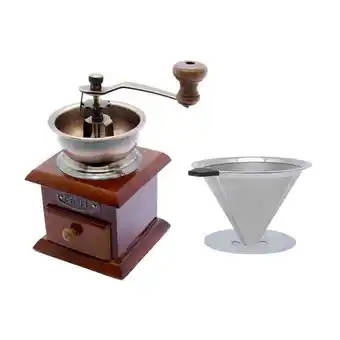 Pão de Açúcar Kit café com moedor + coador inox oferta