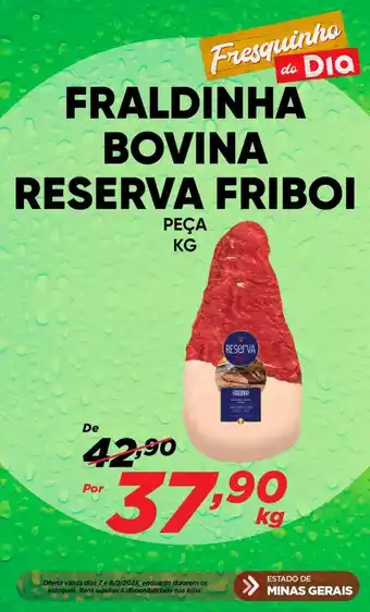 Dia Fraldinha Bovina Reserva Friboi 1kg oferta