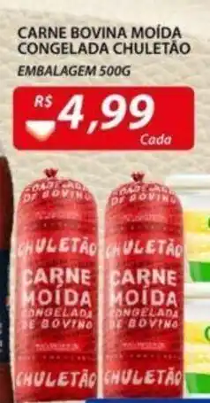 Assaí Atacadista Carne Bovina Moída Congelada Chuletão 500g oferta