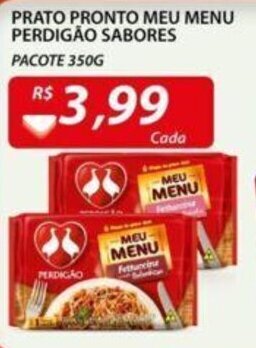 Assaí Atacadista Prato Pronto Meu Menu Perdigão sabores 350g oferta
