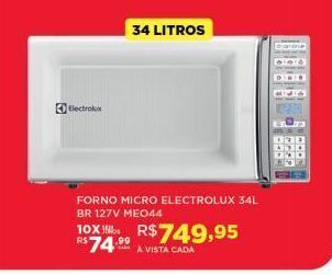 DB Supermercados Forno micro electrolux 34l br 127v oferta