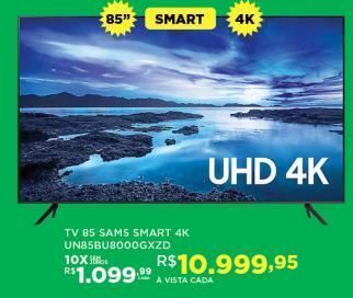 DB Supermercados Tv 85 samsung smart 4k oferta