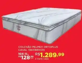 DB Supermercados Colchão pelmex ortoplus casal oferta