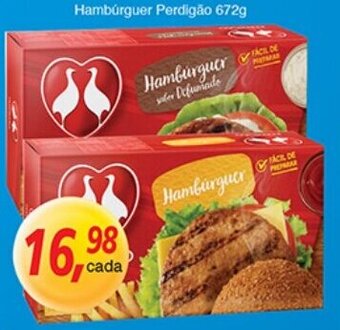 Supermercados Guanabara Hamburguer Perdigao 672g oferta