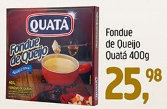 Supermercados Guanabara Fondue de Queijo Quata 400g oferta
