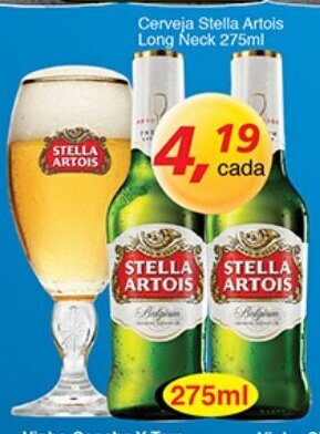 Supermercados Guanabara Cerveja Stella Artois Long Neck 275ml oferta