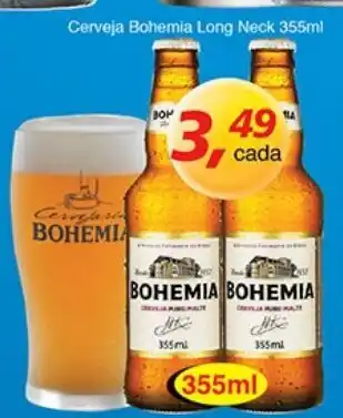 Supermercados Guanabara Cerveja Bohemia Lata 355ml oferta