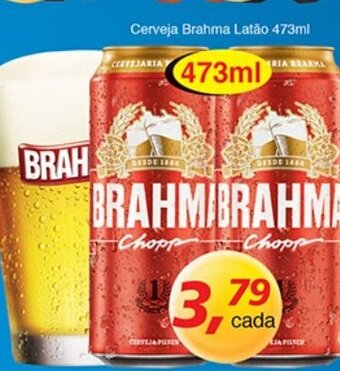 Supermercados Guanabara Cerveja Brahma Latao 473ml oferta