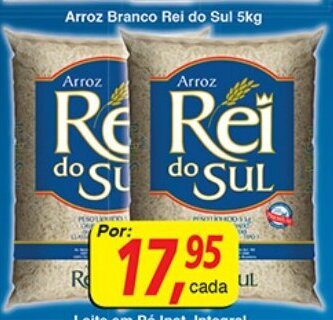 Supermercados Guanabara Arroz Branco Rei do Sul 5kg oferta