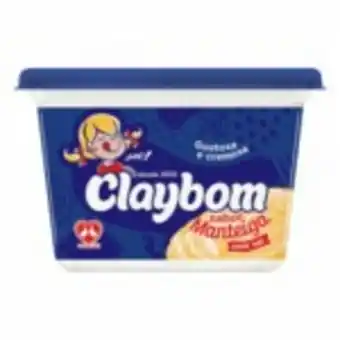 Margarina claybom 500g sabor manteiga