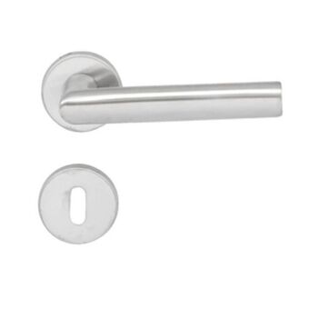 Leroy Merlin Fechadura para porta interna escovado 55mm comum com roseta 892 la fonte oferta