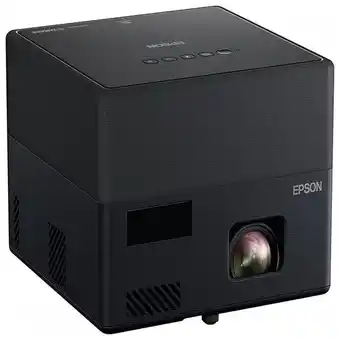 Carrefour Epiqvision mini projetor inteligente a laser 1080p full hd 1000 lumens com bluetooth, 110v, epson ef12, preto oferta