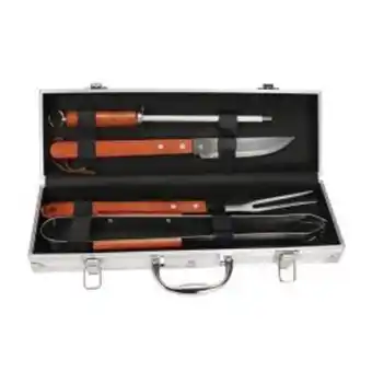Kit churrasco com maleta havan 5 peças - st56957